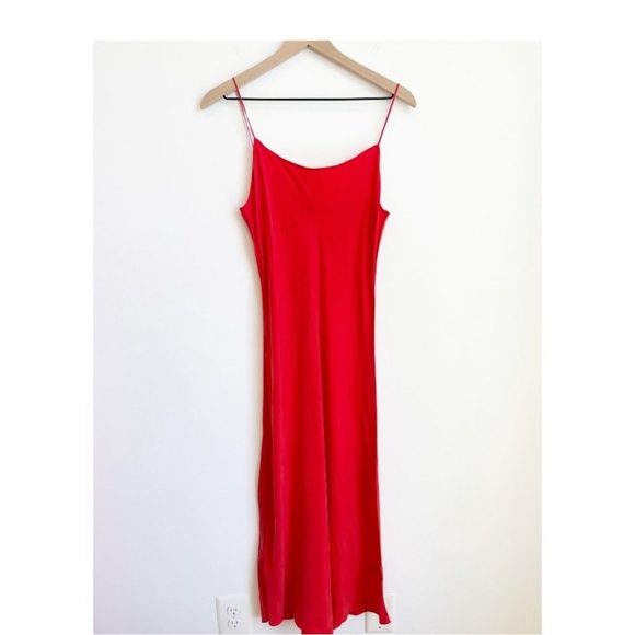 J. Crew Gwyneth Cupro Slip Dress - Picture 2 of 5